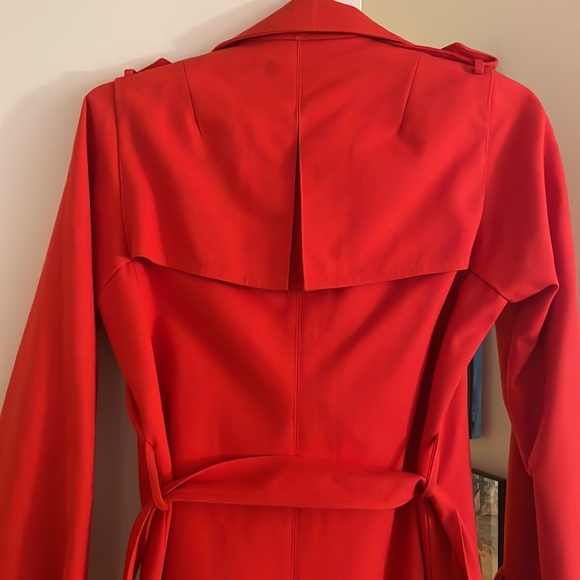 Maje Red Trench - Picture 10 of 13